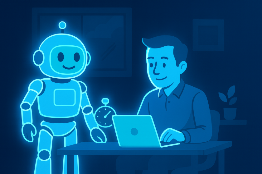 Timing how long it takes work to get done to be able to automate the most important parts